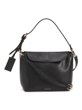 RADLEY LONDON Leather City Road Medium Flap Over Grab Bag